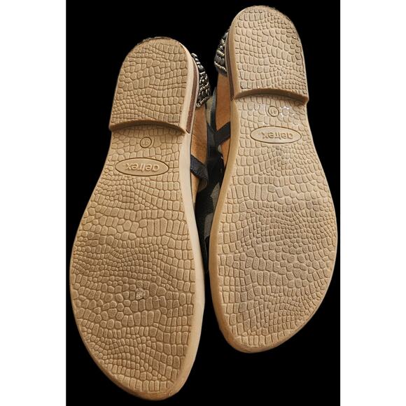 Aetrex Women's Navy Beaded Sandal Size 41 Pre-loved- Great Condition - Picture 5 of 9